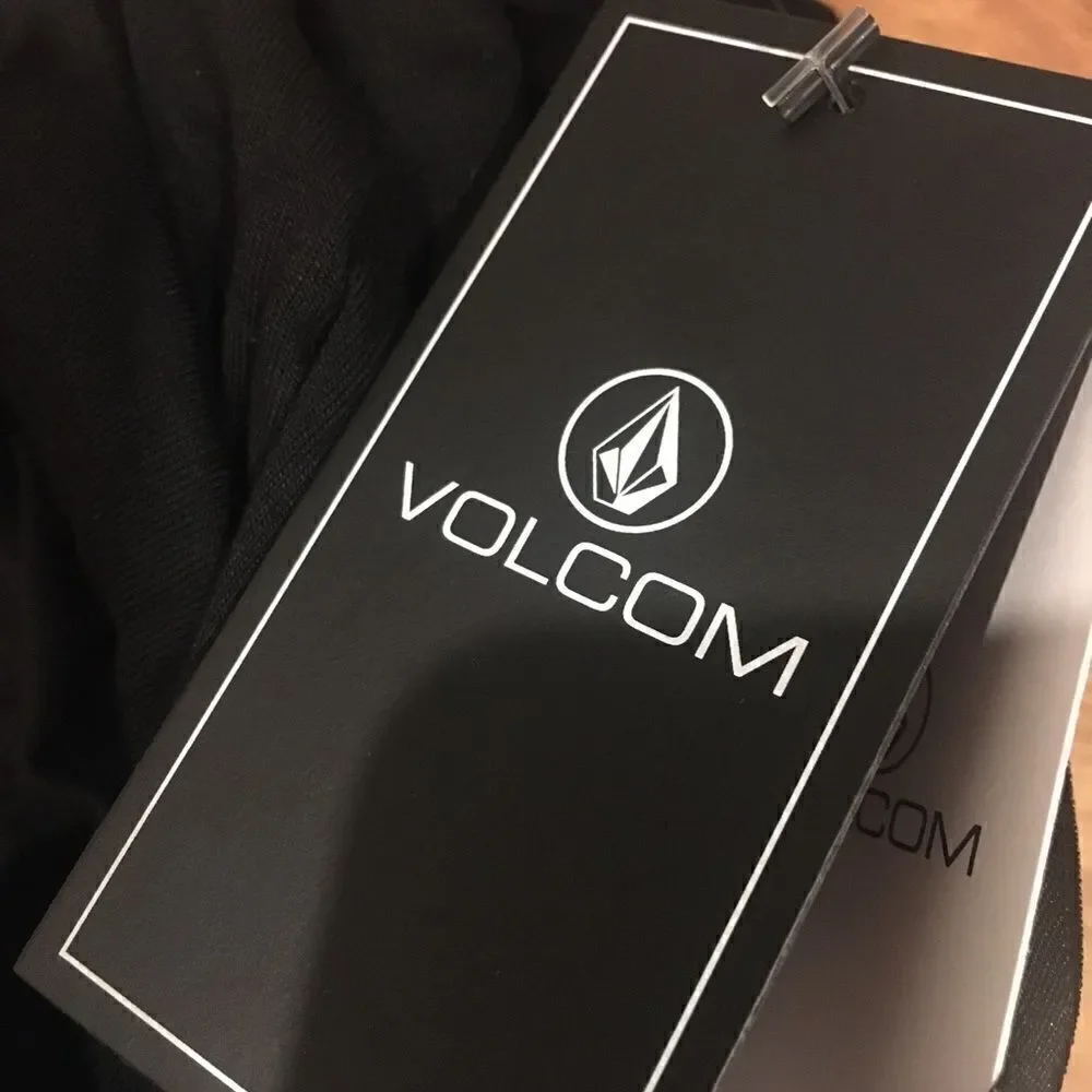 Volcom size large 14 black sleeveless dress